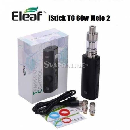 Eleaf IStick TC 60w Kit Completo Con Atomizzatore Melo 2 Colore Metallico