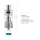 Eleaf IStick TC 60w Con Atomizzatore Melo 2