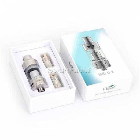 Eleaf Melo 2 Atomizzatore EC 0.3Ohm TC 0.5Ohm Ni 0.15Ohm Colore Metallico