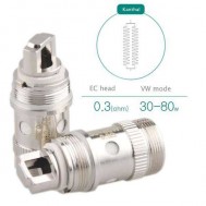 EC Head Eleaf 0 3 Ohm Per Melo Melo 2 iJust 2 Kanthal 30w 80w