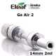 Eleaf Atomizzatore GS Air 2 14mm 2ML Colore Metallico