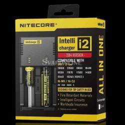 Nitecore Caricabatteria 3.7V I2