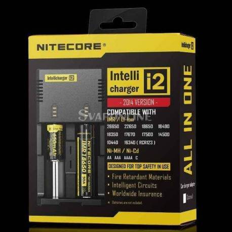 Nitecore Caricabatteria 3.7V I2