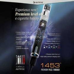 Justfog Kit Singolo 1453 Ultimate Premium Pass Through 900 MAh Colore Metallico