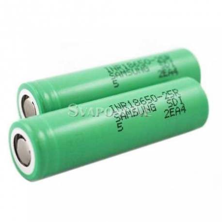 Samsung Batteria INR 18650 2500mah 20A 3.7V Li-ion
