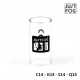 Justfog Ricambio In Vetro Pyrex Per Atomizzatori Serie 14