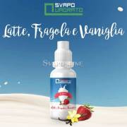 Svapo Quadrato Latte Fragola E Vaniglia 10ml
