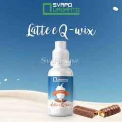 Svapo Quadrato Latte E Q-wix Twix 10ml