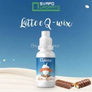 Svapo Quadrato Aroma Latte E Q-wix Twix 10ml