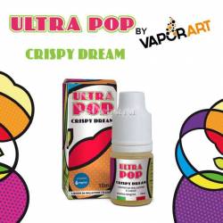 UltraPop Crispy Dream Torta Albicocca 10ml 70VG 30PG