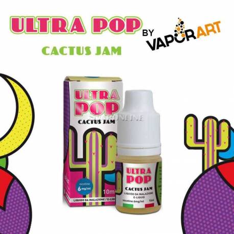 UltraPop Cactus Jam Aloe Fico D india E Latte 10ml 70VG 30PG