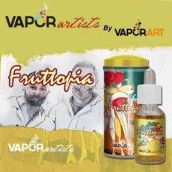 Vaporartists Liquido Fruttopia Banana Fragola E Limone 20ml Nicotina 0mg