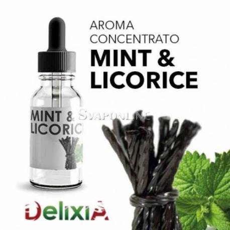 Delixia Aroma Mint Licorice Menta E Liquirizia 10ml