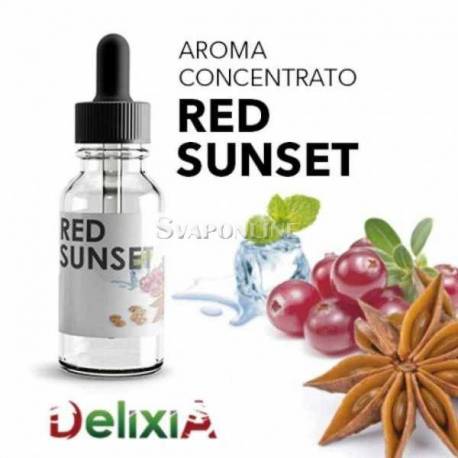 Delixia Aroma Red Sunset Frutti Rossi Menta E Anice 10ml