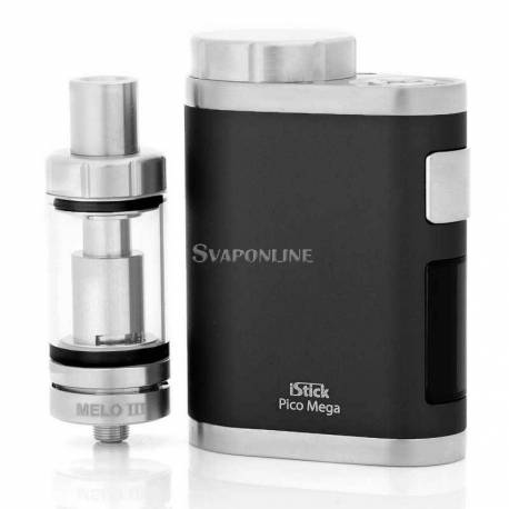 Eleaf IStick Pico Mega 80w Con Atomizzatore Melo 3 Kit Completo Colore Nero