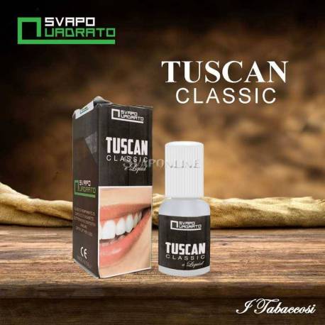 Svapo Quadrato Tabacco Tuscan 10ml