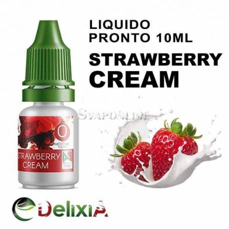 Delixia Liquido Strawberry Cream Latte E Fragola 10ml