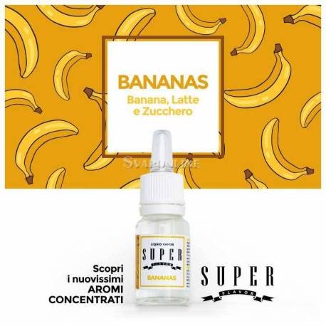 SUPERFLAVOR Bananas Aroma Concentrato 10ml