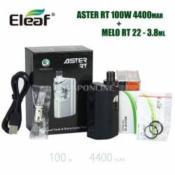 Eleaf Aster RT 100w 4400mAh Kit Con Melo RT 22 Colore Nero