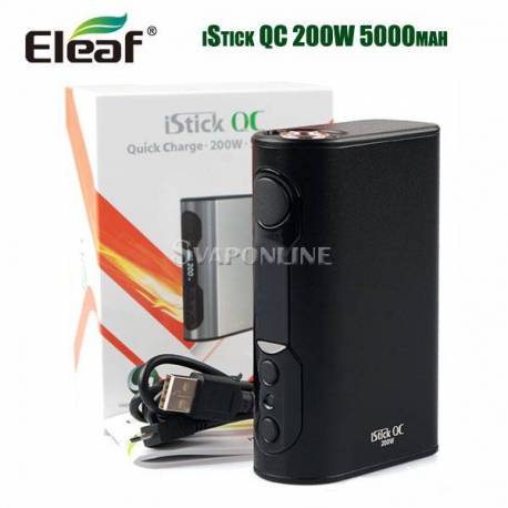 Eleaf IStick QC 200W 5000 MAh Solo Batteria Colore Metallico