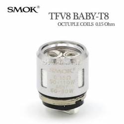 Resistenza SMOK TFV8 BABY T8 0.15 Ohm Octuple Coil