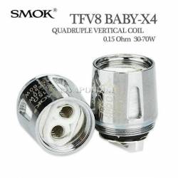 Resistenza SMOK TFV8 BABY X4 0.15 Ohm Quadruple Coils