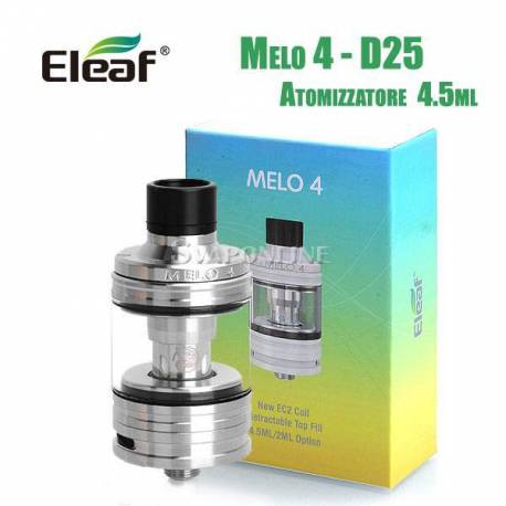 Eleaf MELO 4 Atomizzatore Colore Nero