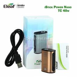Eleaf IStick Power Nano Solo Batteria TC 40w Colore Metallico