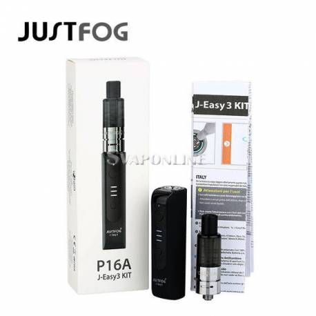 Justfog P16A Kit Completo 900mAh Colore Nero