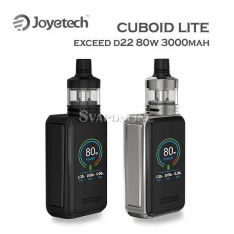 Joyetech CUBOID Lite 80w Con EXCEED D22 Colore Metallico