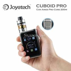 Joyetech CUBOID PRO 200w Con ProCore Aries Colore Nero