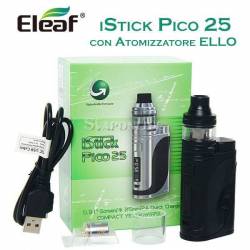 Eleaf IStick Pico 25 Con ELLO Colore Bianco Nero
