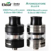 Eleaf Atomizzatore 2ml Estendibile A 4ml HW3 Triple-Cylinder 0.2ohm 50-130w