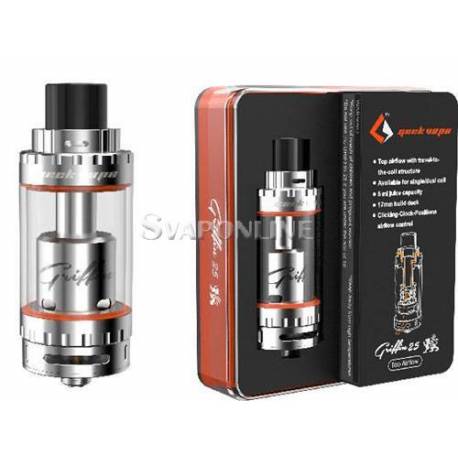 Geek Vape GRIFFIN 25 Top Airflow RTA 6 2ml Colore Metallico