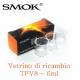 Smok TFV8 Ricambio Vetro Pyrex Glass Tube Configurazione