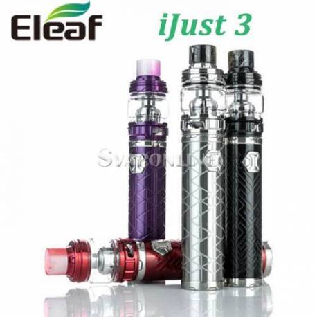 Eleaf IJUST 3 Con ELLO Duro 3000 MAh 80w Colore Metallico
