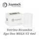 Joyetech EGO ONE MEGA V2 Ricambio Vetro Pyrex Glass Tube 
