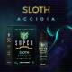 SUPERFLAVOR SLOTH MIX AND VAPE SERIES