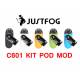 Justfog C601 Mini Pod Mod 650 MAh Colore Nero