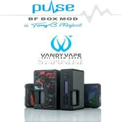 Tnt Vape Vandy Vape Pulse 80w Box BF Colore Fibra Di Carbonio Nera