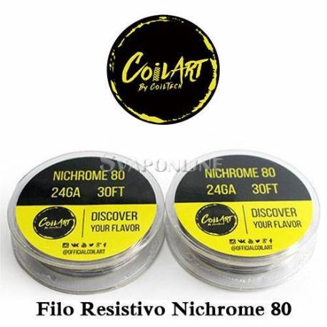 Coil Art Rocchetto Filo 10mt Nichrome 80-Ni80