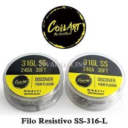 Coil Art Rocchetto Filo 10mt SS316L