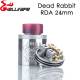 Hell Vape Dead Rabbit RDA 24mm Colore Metallico