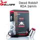 Dead Rabbit RDA 24mm By HellVape Metallico