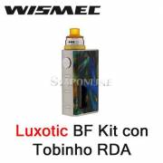 Wismec LUXOTIC BF Kit Con Tobinho RDA Colore Green HoneyComb