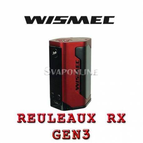 wismec reuleaux rx gen 3 rosso