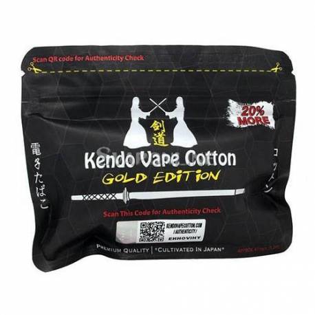 Kendo Vape Cotton Gold Edition