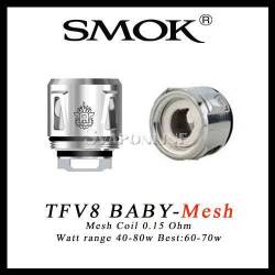 Resistenza SMOK TFV8 BABY Mesh Coil 0.15 Ohm
