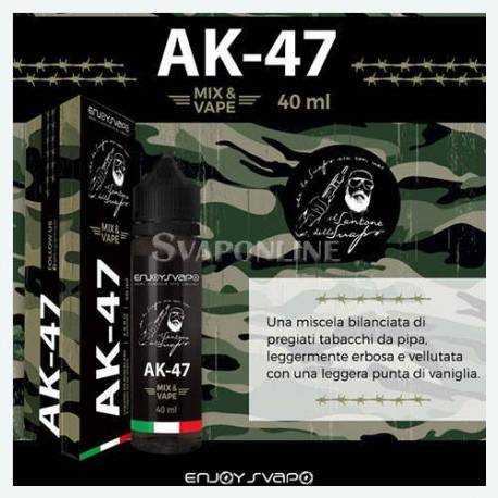 enjoysvapo ak 47 mix and vape series 40ml il santone dello svapo