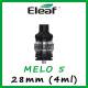 eleaf melo 5 atomizzatore nero